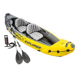 Kayak K2 Inflable Dos Tripulantes Para El Mar ó Laguna